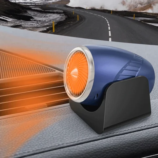 12V 120W Car Heater Quick Heat Car Multifunctional Defogging Defrost 2-Speed Adjustable Air Heater For Car Van Rv