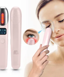 4 In 1 Ems Electric Eye Massager Led Photon Therapy Compress Vibration Eye Massage Anti Dark Circle Wrinkles Beauty Device