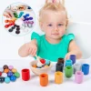 Baby Montessori Wooden Toy Rainbow Ball And Cups Color Sorting Games Fine Motor Early Education Learning Toys Gifts For Children