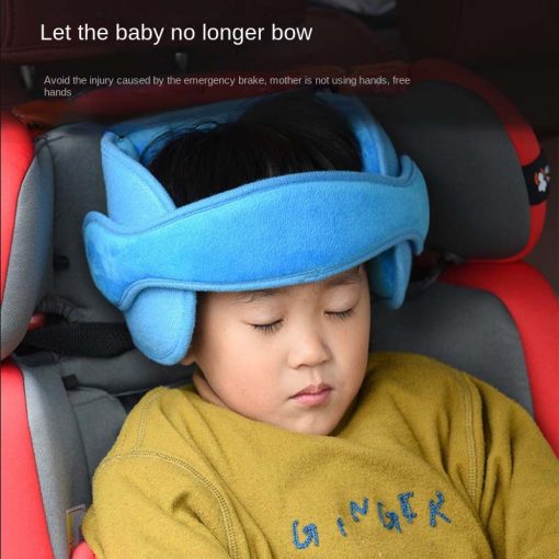 Children Travel Pillow Baby Head Fixed Sleeping Pillow Adjustable Kids Seat Head Supports Neck Safety Protection Pad Headrest